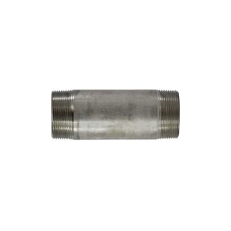 Midland Industries NIPPLE PIPE WLD 2IN MPT 2IN MPT 3IN 49162