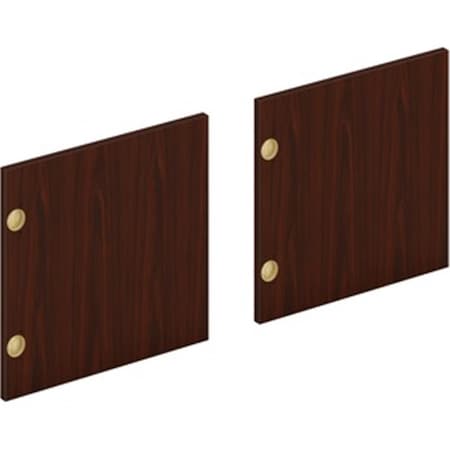 Seatsolutions 48 in. Mod Laminate Doors, Mahogany - Set of 3 SE2150362