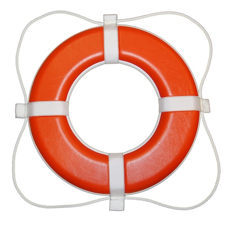 Taylor Made 24IN ORANGE FOAM RING BUOY- SINGLE PACK 368