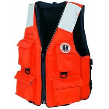 Mustang Survival Mustand 4Pocket Flotation Vest: Small MV3128T2-S-OR