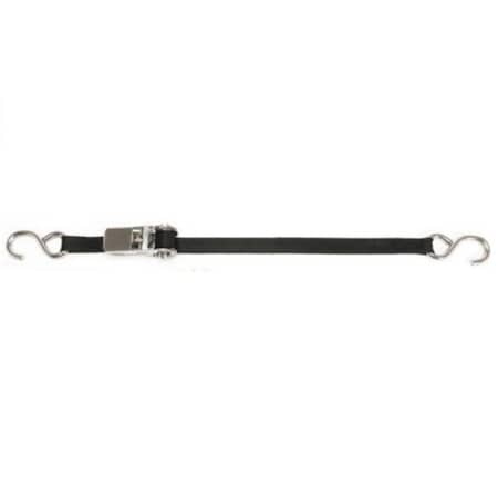 Bola F12597 1 in. x 12 ft. Stainless Steel Ratchet Tie-Down BO3575448
