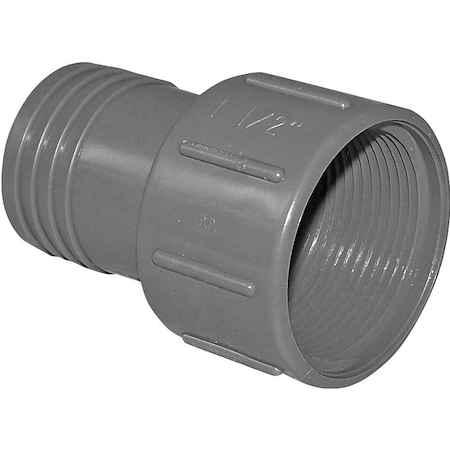 Boshart Industries Adapt Pp 1-1/2in F Poly Gry UPVCFA-15