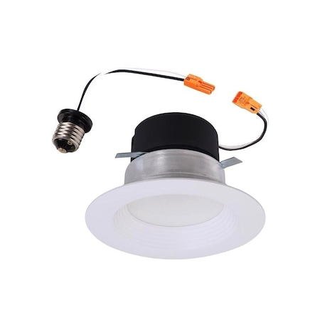 Halo Retrofit Recessed Lighting White 4in W Plastic LED 6.97 W White LT4069FS351EWHR