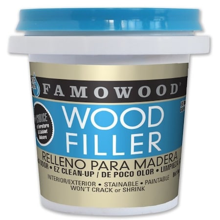 Famowood Wood Filler, Paste, Golden Oak, 0.25 pt 40042152