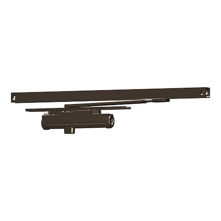 Lcn Grade 1 Standard Single Lever Concealed in Door Closer, Size 1, Dark Bronze Painted, Left Hand 3131-H LH 695