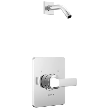 Delta Velum Monitor 14 Series Shower Trim - Less Head In Chrome T14237-LHD