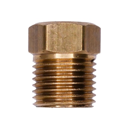 Auveco Brass Inverted Flare To Male Pipe Adapter 1/8in, 5PK 49