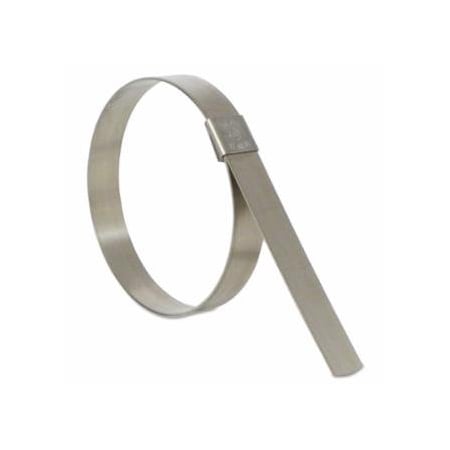 Band-It CP Series Center Punch Clamps, 1 3/4 in Dia, 5/8 in Wide, Stainless Steel 201, 100PK 080-CP7S99