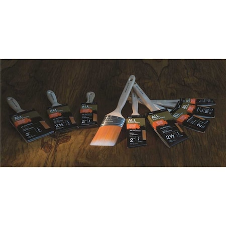 Linzer 2 in. Trylon Thin Angled Sash Paint Brush HD 3620 N