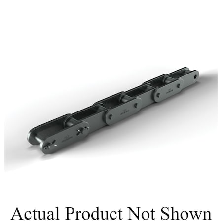 Hkk Chain HKK Heavy Series Double Pitch Riv Standard Conv, 10 ft OAL, 1.5P, .469 Dia x .5 W, 1/8 THK Plate, AS DC060R1A