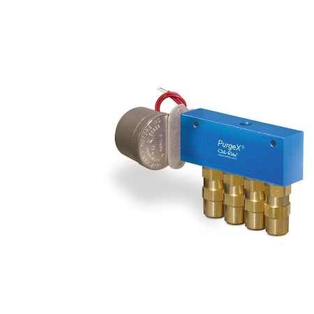 Oil-Rite PurgeX for Oil Dispensing - Motor Operated Powered by 120V/60Hz with 4 Feeds - 6 RPM, Bracket B3429-B4B120606