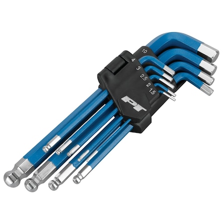 Performance Tool 9-Piece Long Arm Metric Hex Key Set W9136