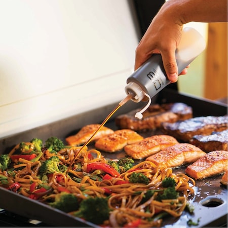 Char-Broil 28'' XL Performance Series Propane Gas Griddle with Cart 3 Burner Flat Top Grill Black 463258924