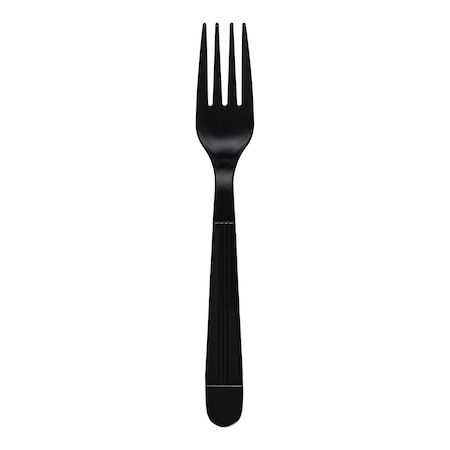 Empress Heavy Weight Fork Polypro Black Dense Pack, 1000PK E179001
