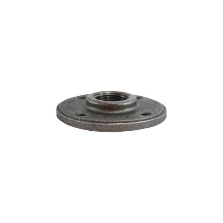 Midland Industries FLANGE FL RND 1/2IN FPT IRON BK 150 65692
