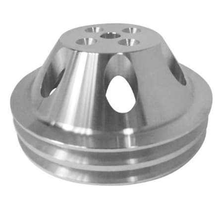 Racing Power R9479 Aluminum Satin Water Pump Pulley for 1959 Chevy 3B RPC-R9479