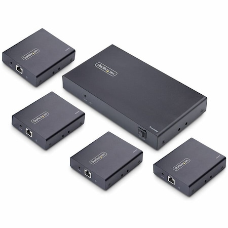 Startech.Com 4-PORT HDMI EXTENDER AND SPLITTER OVER CAT6, 4K 60HZ, UP TO 230FT (70M), 1X4 HDM 4K7014IC-EXTEND-HDMI