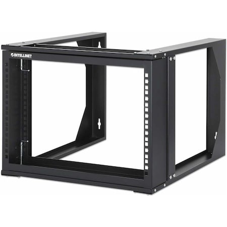 Intellinet Network Solutions Manhattan 19" Wall Mount Open Frame Network Rack, 6U, Front-Hinged Swing Frame 716178