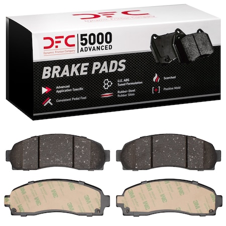 Dfc 5000 Advanced, Disc Brake Pad Set,  1551-0833-00