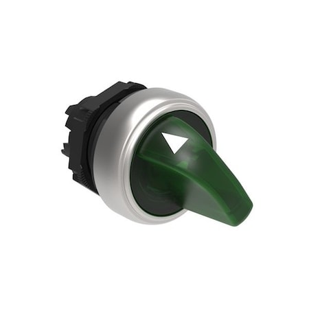 Lovato Green Illumin. Selector 2 Posi, 10PK LPCSL1203
