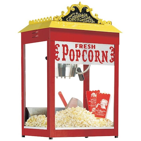 Cretors Popcorn Maker, 33-3/4 in H, 21 in W GR8A1X-AX-X