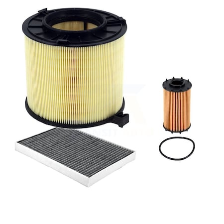 Pur 1x Air + 1x Cabin + 1x Engine Cartridge Oil Filter 3 Total Kit For Audi SQ5 Sportback KFM-104758