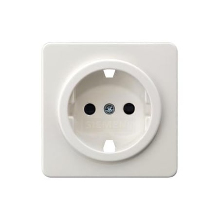Siemens DELTA profil, titanium white Cover plate 65x 65 mm for SCHUKO socket outlet 5UH1056