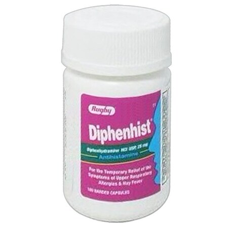 Generic Diphenhist, 25mg, 2400PK PH-DIPHEN24-100