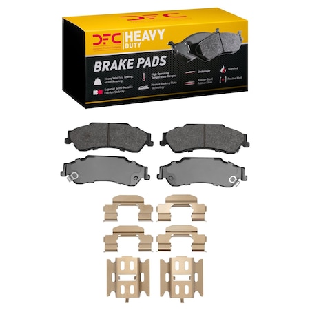 Dfc Heavy Duty Disc Brake Pad Set,  1214-0729-01