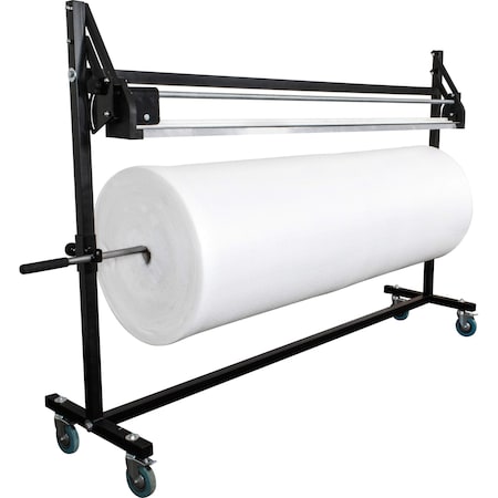 Encore Packaging Bi-Support Stand with Premium Manual Cutter - 84in EP-6465-84