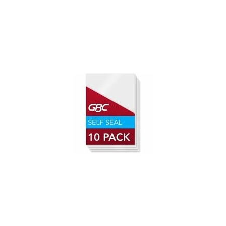 Gbc POUCH, LAM, WALLT, SELF-ADH, CR, 10PK 3745685
