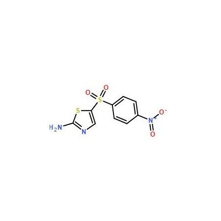 Ak Scientific 5-[(4-Nitrophenyl)sulfonyl]-1, 3-thiazol-2-amine (1g), CAS 39565-05-4 2433AE-1g