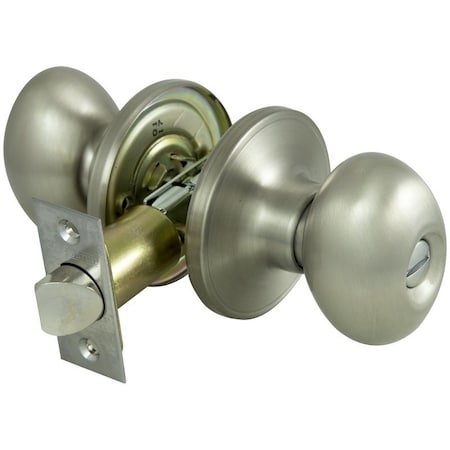 Prosource Privacy Lockset, Tubular Design, Brass TYLP10V-PS