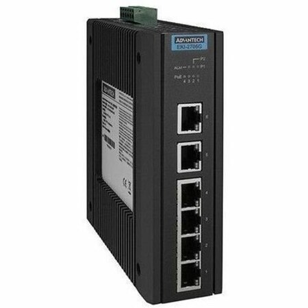 Advantech 4GE PoE + 2GE Ind. Unmanaged Switch EKI-2706G-2GPI-A