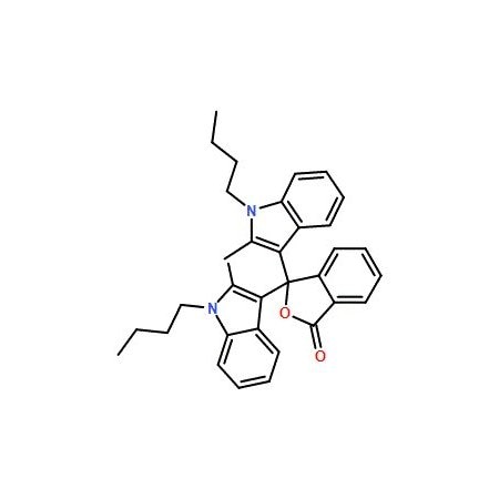 Ak Scientific 3, 3-Bis(1-butyl-2-methyl-1H-indol-3-yl)isobenzofuran-1(3H)-one (5mg), CAS 50292-91-6 6887AB-5mg