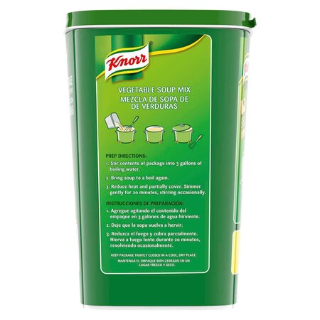 Knorr Professional Soup Mix Vegetable, 19.01 Ounce 84136781