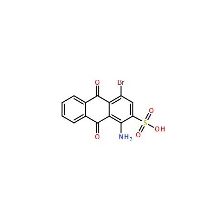 Ak Scientific 1-Amino-4-bromo-9, 10-dioxo-9, 10-dihydroanthracene-2-sulfonic acid (25g), CAS 116-81-4 T992-25g