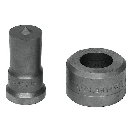 Edwards Metric Punch & Die Set ED9-PDM25