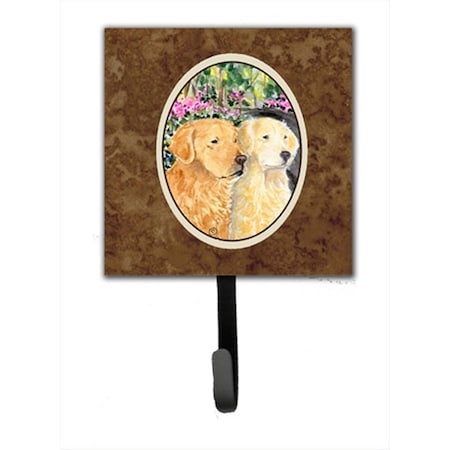 Carolines Treasures 4.25 x 6 in. Golden Retriever Leash Or Key Hook SS8974SH4