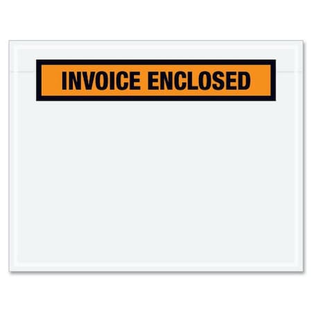 Zoro Select Invoice Envelope, Orange, PK1000 PL23