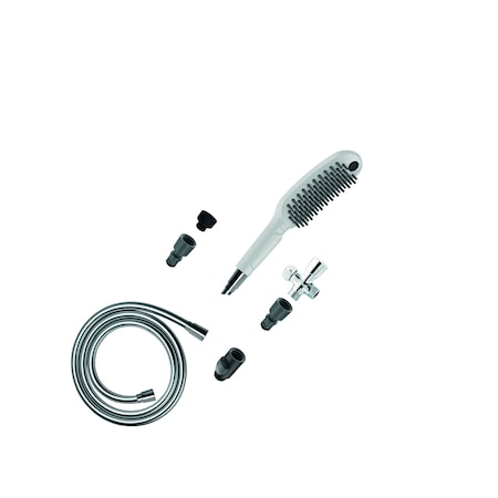 Hansgrohe Dog Shower Dog Shower Bundle, 3-Spray, 1.75 GPM in White 04974700