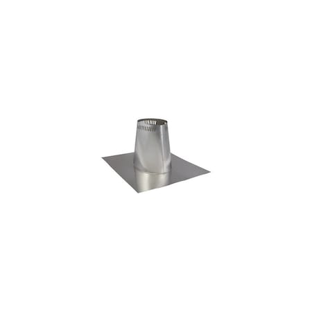 Selkirk SURE-TEMP Premium Series Roof Flashing, 24-3/4 in OAL, 21 in OAW, Aluminum Galvanized 206815