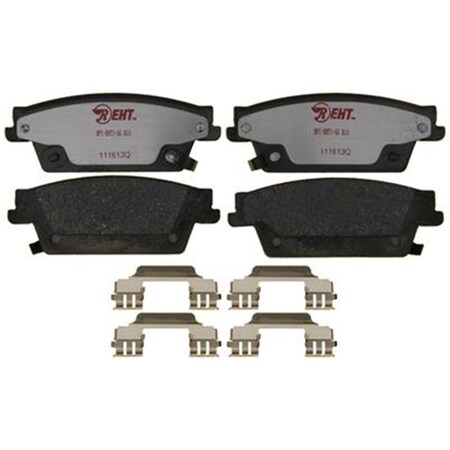 Rm Brakes EHT1020AH Ceramic Brake Pad Set With Hardware R53-EHT1020AH