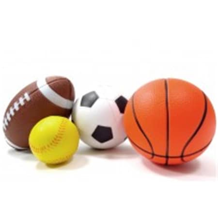 Snag-It Sports Balls for Kids - Soccer Ball, Basket ball, Foot ball & Baseball SN2524351