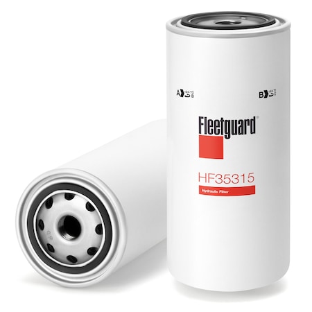Fleetguard Automotive Hydraulic Filter, 9 in H HF35315
