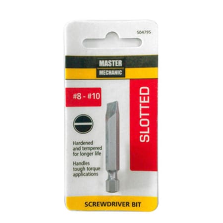 Disston No.8-10 Master Mechanic Slotted Bit 504795