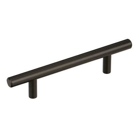 Amerock Bar Pulls 3-3/4 in 96 mm Center-to-Center Black Bronze Cabinet Pull, 10PK 10BX40516BBR