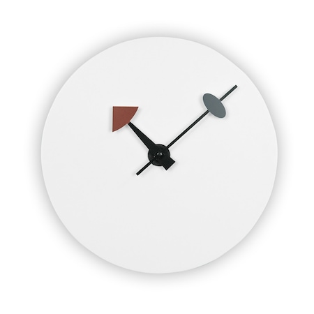 Leisuremod Manchester Modern Classy Design Round Silent Non-Ticking Wall Clock, White MCLR11W