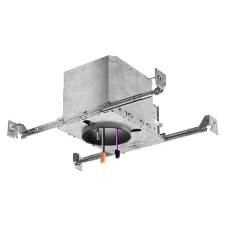 Elco Lighting 4in 0-10V Square LED Reflector Inserts, 5-CCT and 3-Lumen Switch, Black EL485ICDXA-EM7