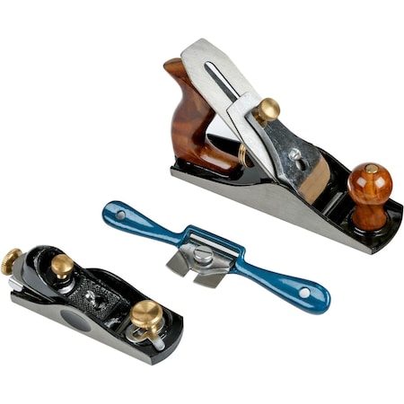 Grizzly Woodworking Plane, 3-Pc. Set H6243